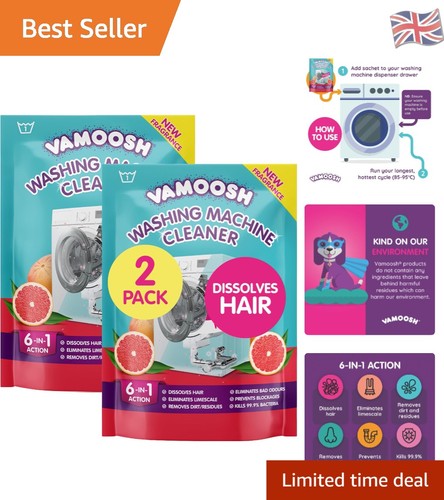 Washing machine cleaner - 6-in-1,