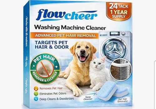 Washing machine cleaner - machine, septic