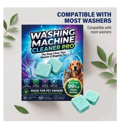 Washing machine cleaner - washing,