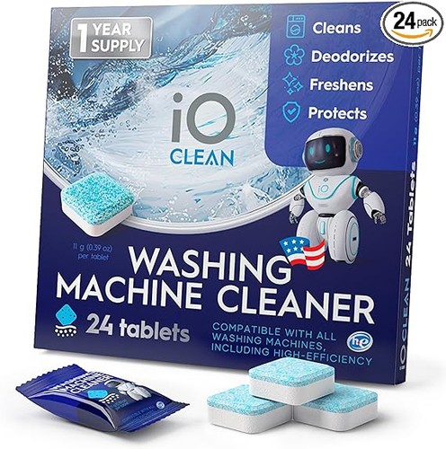 Washing machine cleaner and - washing,