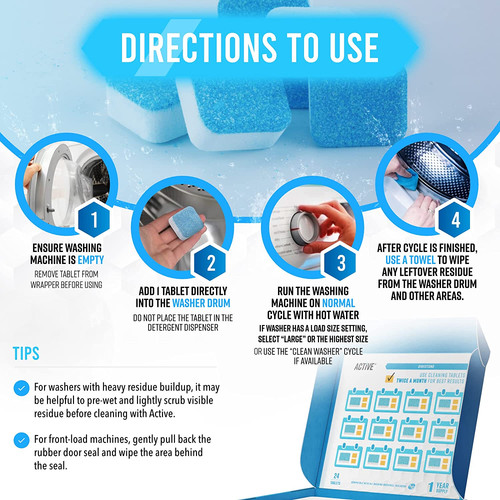 Washing machine cleaner - machine,